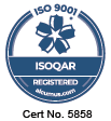 Gencoa ISO:9001 seal