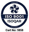 Gencoa ISO:9001 seal